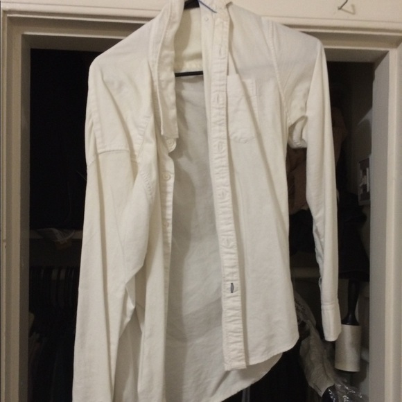 American eagle button down white men S - Picture 1 of 1
